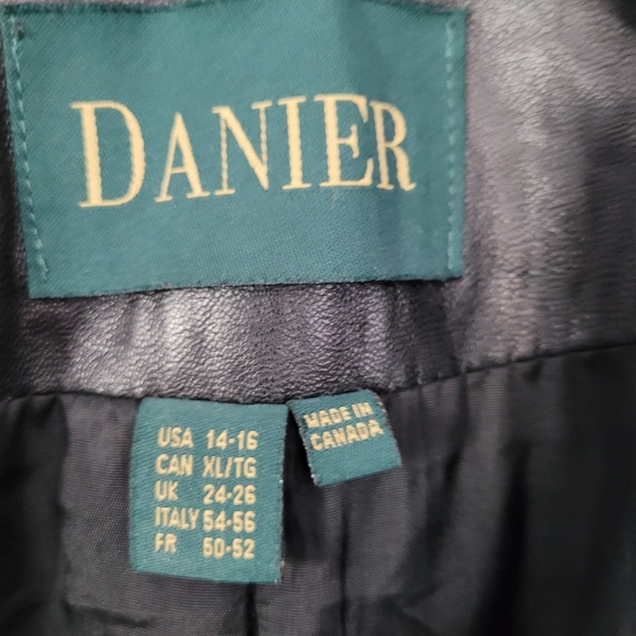 DANIER Soft Real Leather Jeacket - Picture 3 of 5